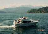 Boat on Hood Canal