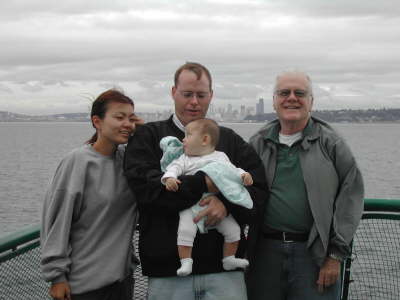 On the Bremerton to Seattle Ferry