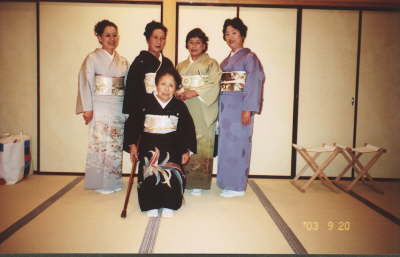 Tsuchino with Sisters